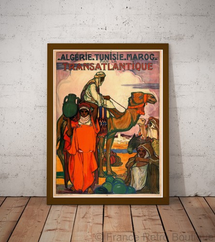 Poster affiche algerie - algerie, tunisie