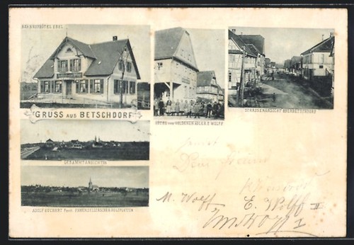 Cpa betschdorf hotel zum - cpa,