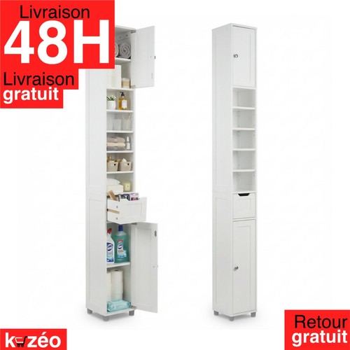 Vounot armoire salle de - armoire,