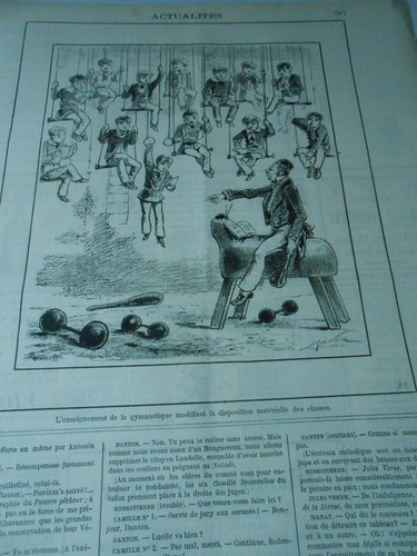 Caricature 1882 enseignement - caricature,
