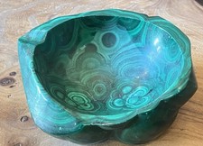 Cendrier en Malachite  14x12x6