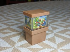 City Life PLAYMOBIL - Aquarium N°4 RARE ! Petit aquarium domestique sur socle