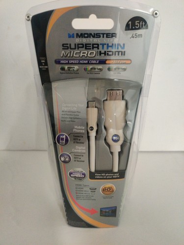 Monster super thin micro - micro, hdmi