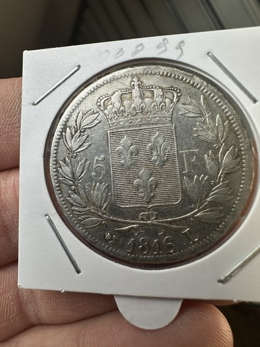 Louis xviii francs - xviii,