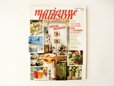 Magazine Marianne maison n°29 2001 avec cahier détachable revue loisirs créatifs