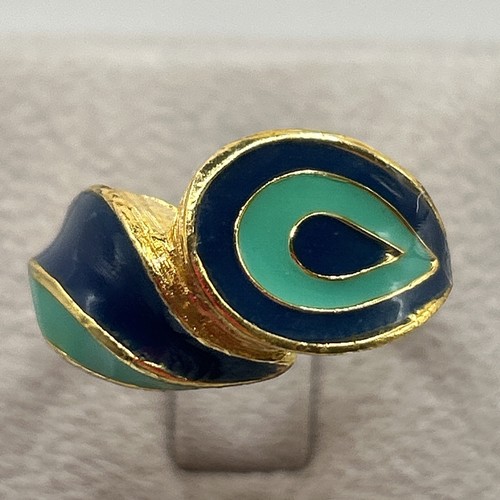 Bague vintage fantaisie - , doré