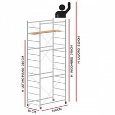 Echafaudage JOLLY 160 Hauteur