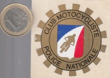 Autocollant. Moto. CLUB