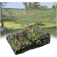 Filet de Camouflage Militaire 2x3 m Voile d’Ombrage pour Chasse Jardin