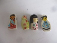 LOT 4 fèves série poupée