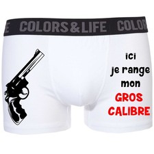 Caleçon boxer homme humour -