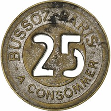 France, 25 Centimes, Bussoz