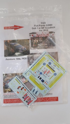 Decals fiat punto - fiat, s2000