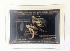 ancien CENDRIER champagne HENRIOT Epernay - ou coupelle vide poche