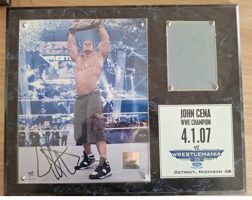 Wwe wrestlemania plaque - wrestlemania,
