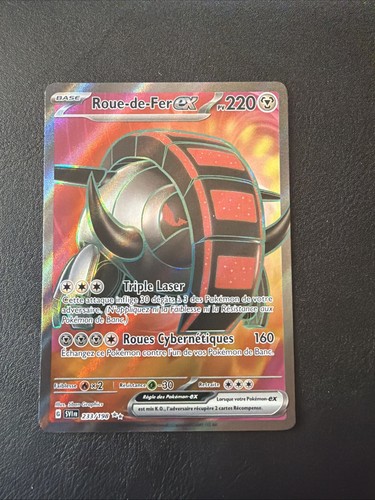 Carte pokémon roue - roue, fer