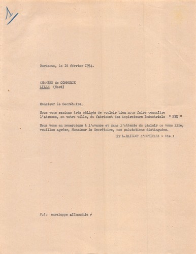 1954 baillot estivaux a - l, d