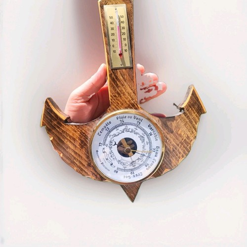 Ancien baromètre thermomètre - ancien,