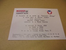 Invitation dédicace Graton -