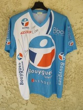 Maillot BBOX BOUYGUES TELECOM 2009 signé par Thomas VOECKLER shirt autographe L