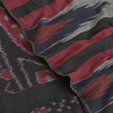 Tissu Ikat pur coton sari 5 yd tissé main Sari vintage sanskriti multi odisha