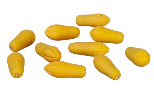 Poupées maison jaune papaye - jaune,