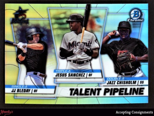 2020 bowman chrome - chrome, talent