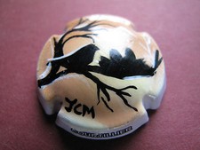    Capsule de Champagne  COURTILLIER, peinte à la main JCM