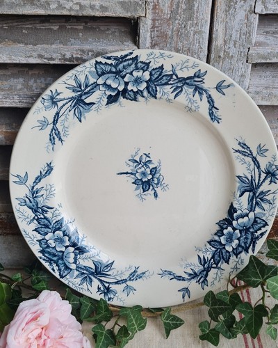 Ancienne grande assiette - grande,