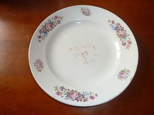 assiette soupe en céramique de Digoin Sarreguemines modèle GUY veritable opaque