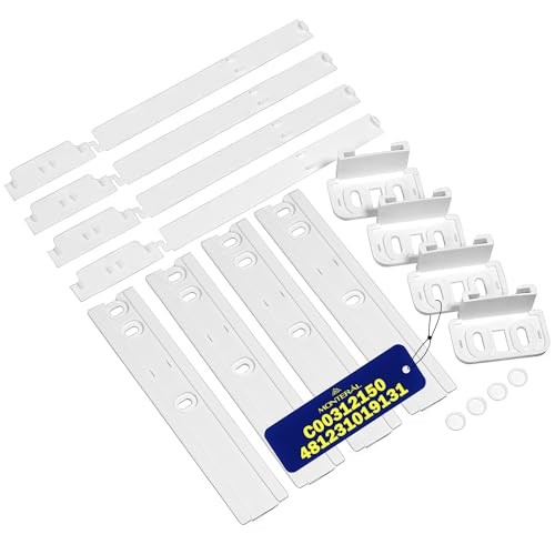 Kit glissiere porte frigo - 4, du