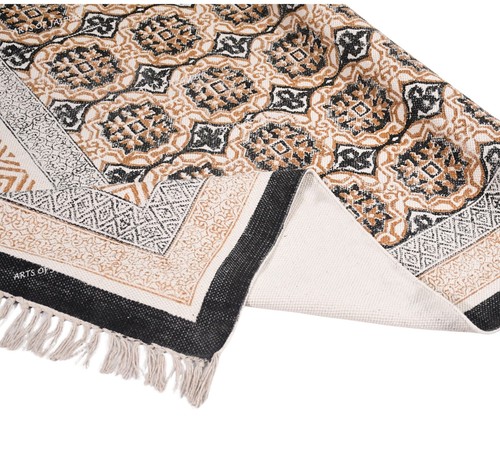 Tapis rectangulaire coton - coton, 4