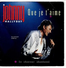 Johnny HALLYDAY    Que je