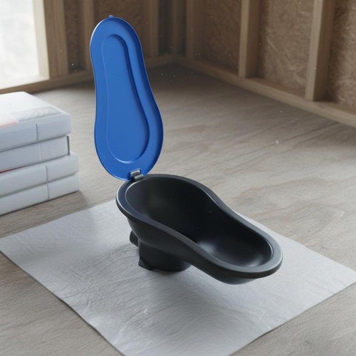 Toilette chantier jetable - toilette, de
