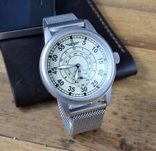 Homme Montre Pobeda Air Aviation Vintage Poignet Montre ♥ 1960s Russie Serviced