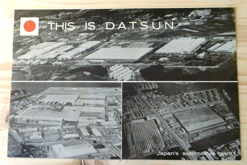 Brochure auto datsun - auto, 1600
