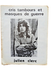 Partition de "Cris Tambours et Masques de Guerre" par Julien Clerc © 1971