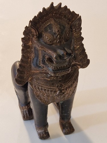 Statue gardien temple - du,