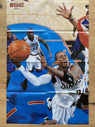 Affiche allen iverson - iverson, nowitzki
