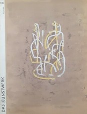 REVUE DAS KUNSTWERK 2/XI AUGUST 1957 HENRY MOORE BERNARD BUFFET TRES BON ETAT