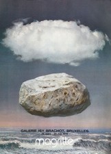 René MAGRITTE - Poster Affiche vintage expo Galerie Isy Brachot 1979