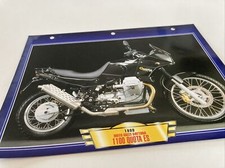 Moto Guzzi Daytona 1100 quota ES 1999 fiche carte moto passion collection Atlas