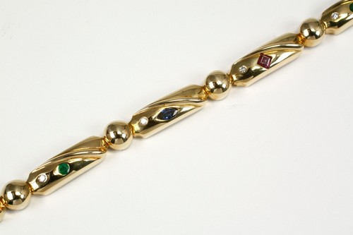 Magnifique bracelet 585 or - magnifique,