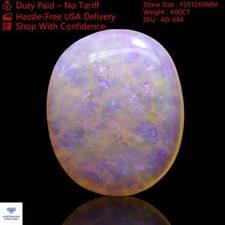 Pierre précieuse cabochon cabochon naturelle ovale australienne de 4,00 cts...