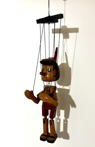 Marionnette pinocchio ancienne - marionnette,