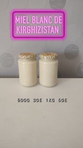 Miel blanc sainfoin du - blanc,