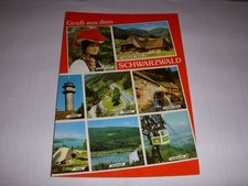 CP CARTE POSTALE ALLEMAGNE FORET NOIRE VUES GENERALES - ECRITE en 1993