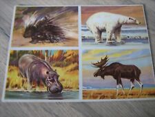 Ancienne planche images scolaire Bons points récompense