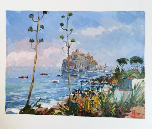 Tableau ancien huile - , de