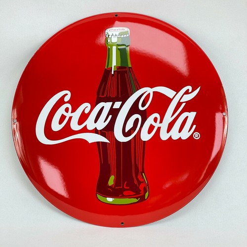 Coca cola panneau émaillé - coca,